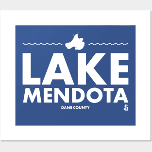 Dane County, Wisconsin - Lake Mendota Posters and Art